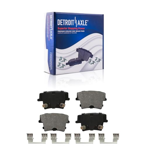 Image of Detroit Axle - 3.5L Brake Pads for 2006-2010 Dodge Charger, 2005-2008