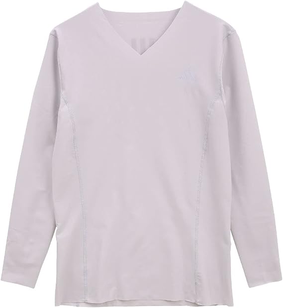 Amazon アディダス Adidas スポーツインナー Vネック ロングスリーブシャツ 長袖 メンズ Uvカッ Sl シルバー M トレーナー パーカー 通販