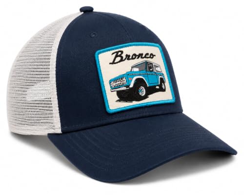 Image of AMERICAN NEEDLE Ford Bronco Patch Unisex Adjustable Snapback Baseball Hat