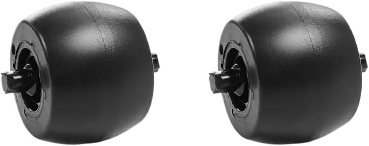 Parts Front Wheel, Compatible for Ecovacs Deebot X9 Pro Omni/X8 Pro Omni/T80 Omni, Robot Vacuum Cleaner Accessories(Front Wheel 2pcs)