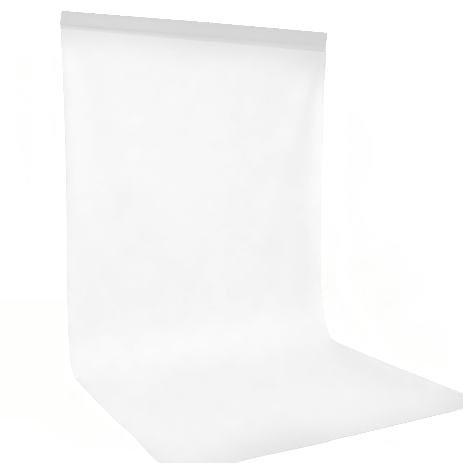 Tło na ścianę fotograficzną, 2 x 3 m, białe tło fotograficzne, białe tło fotograficzne, białe tło do fotografii, białe płótno, tło do studia fotograficznego, sesji zdjęciowej, wideo, fotografii mody
