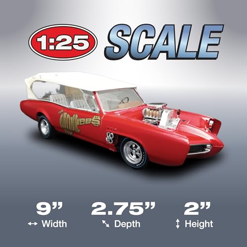 MPC Monkeemobile TV Car Kit 1:25 escala miniatura 4