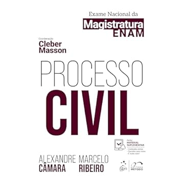 Capa do livro Processo Civl - Exame Nacional da Magistratura