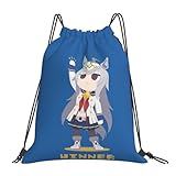 ウマ娘 (6) ジムバッグ ジムサック リュックサック 巾着袋 体操着入れ 多機能 収納バッグ おしゃれ 防水 アニメ キャラクター 男女兼用 スポーツグッズ