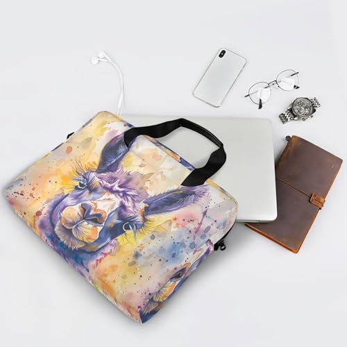Funda para portátil ALAZA Purple Llama Alpaca 13-15.6 pulg miniatura 7