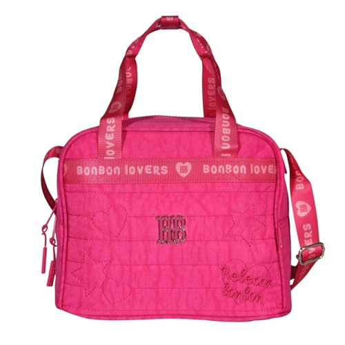 Bolsa Térmica Rebecca Bonbon Feminina RB Escolar Lancheira Juvenil (Rosa)