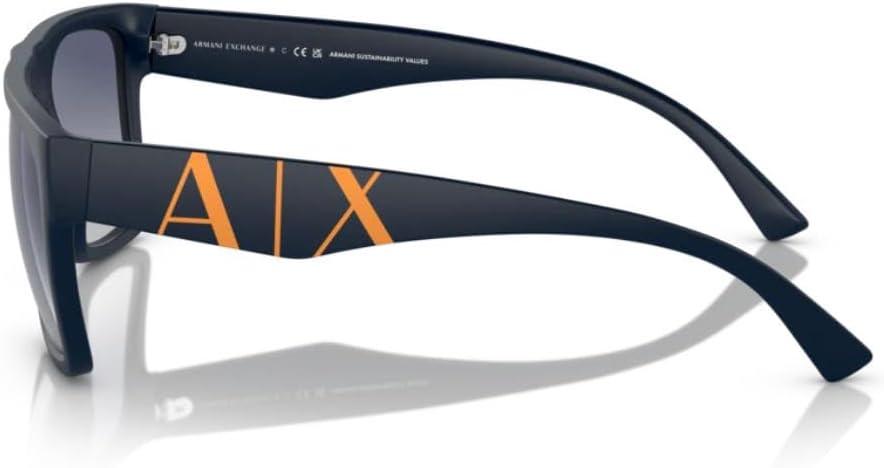 Armani Exchange Sunglasses AX 4113 S 81814L Matte Blue Gradient