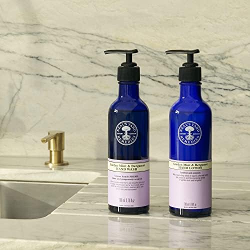 Neal's Yard Remedies Garden Mint & Bergamot Hand Lotion | Invigorating Organic Oils | 200ml