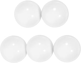 Angoily Roulettekugeln Langlebig und Widerstandsfähig 5 Stück Weiße Rund Acryl für Roulette Spielrad und Partyspiel Requisite