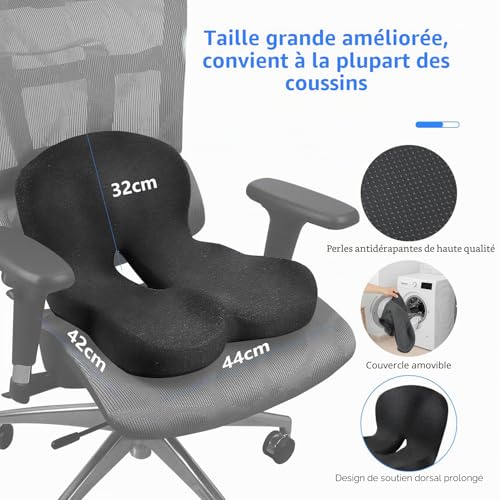 Coussin pour sciatique et sièges de voiture OWill ergonomique - 6