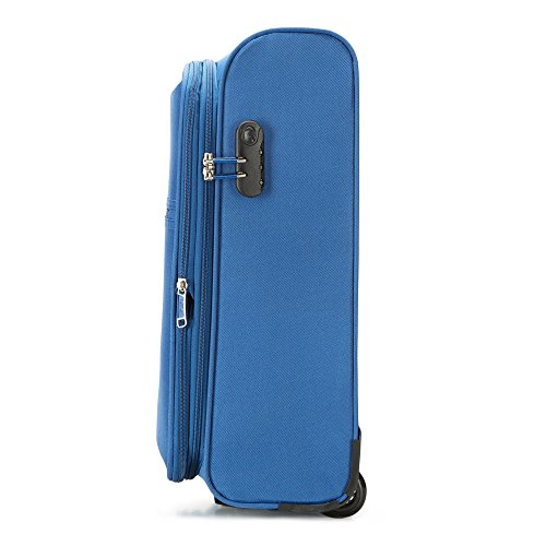 WITTCHEN Koffer | Textiel, Materiaal: Polyester | Hoge kwaliteit en stabiel, blauw, Handgepäck, modern - Image 3