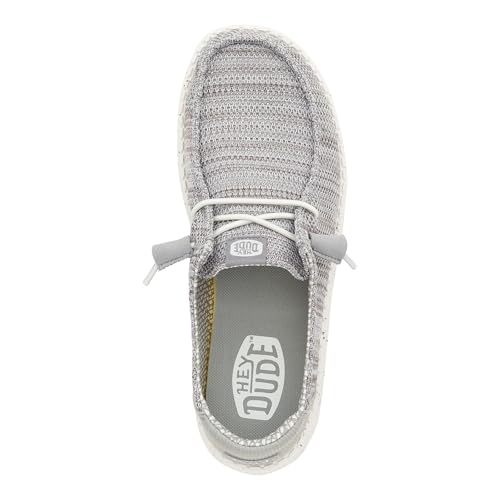 Image of HEYDUDE Women's Wendy Stretch Sox Slip On Loafer | Lightweight Stretch Mesh Easy On | Elastic Laces, Sock Like Fit