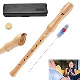 IXYHKB Blockflöte Kinder, Flöte Kinder aus Holz, Blockflöte Lernen für Kinder...