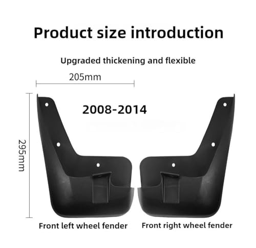 Bavettes Opel Antara garde-boue auto 2008 2009 2010 2011 2012 2013 2014 - 3