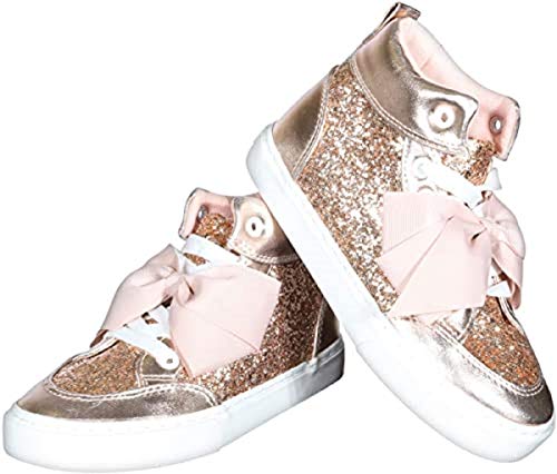Jojo Siwa Girls High Top Fashion Sneakers, Rose Gold (Us Toddler, Size 5) #TOP1