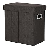 【Aufbewahrungsbank】Die Kapazität des Aufbewahrungsbank beträgt etwa 39 Liter. Als Sitzbox mit Stauraum trägt er dazu bei, den Raum auf ästhetische Weise ordentlich zu halten und Gegenstände ordentlich zu verbergen, um mehr Platz zu schaffen.