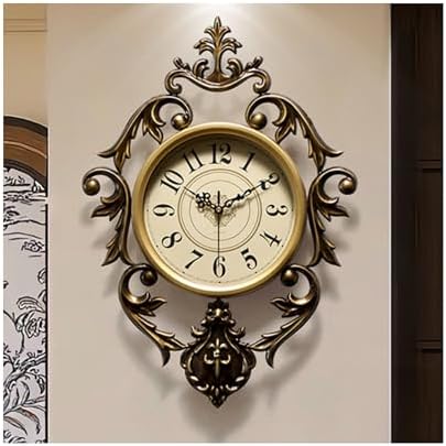 Large 21" Decorative Metal Antique Vintage Wall Clocks for Wall D...