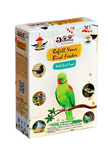Image of JiMMy Pet Products Tempt Parrot Wild Bird Food Refill for Bird Feeder (1.2 Kg)