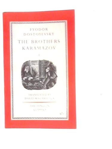 The Brothers Karamazov Volume I B00164UU68 Book Cover