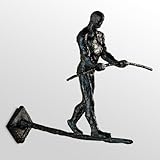 Global Views Finding Balance Wall Sculpture, 14-Inch by 12-1/2-Inch by 14-3/4-Inch