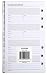 Day Runner Undated Planner Telephone and Address A–Z Tabs, 3.75 x 6.75 Inches (023-0200)