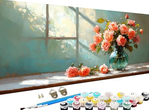 G A lp DIY yCgoCio[  h G fW^GZbg uVƃANGt hG l̃NtgANeBreB Paint by Numbers z[ NX}X  av[g 80x160cm