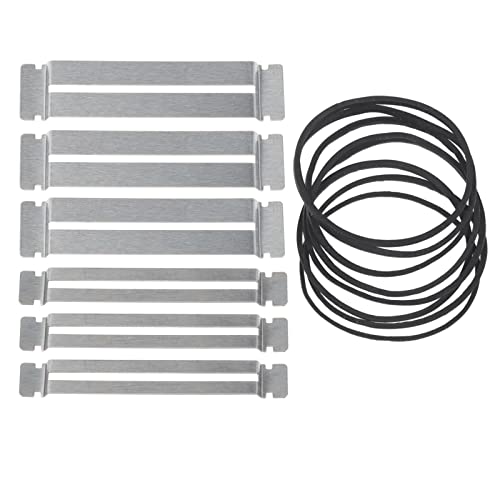 3 Sets Jwodo Stainless Steel Fret Guards