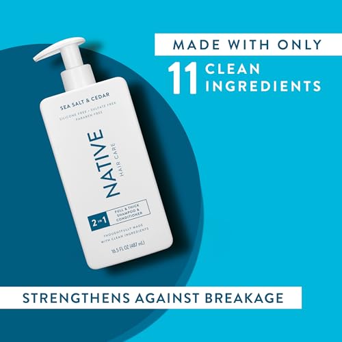 Native Sea Salt & Cedar 2N1 Shampoo & Conditioner Set 16.5 fl oz - Image 5