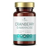 SOLVISAN Cranberry D-Mannose - einzigartige Formel - ergänzt um Echinacea, Vitamin C und D - 60 Kapseln