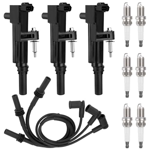 UF640 3PCS Ignition Coils & 6PCS Iridium Spark Plugs &
