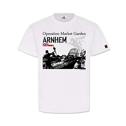 T-shirt Arnhem souvenir de la bataille pour honorer l'Angleterre et la Pologne