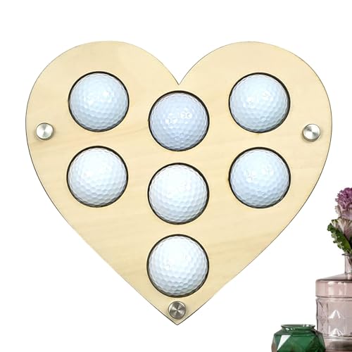 Soporte para bolas de golf de madera ideal para decorar el despacho u oficina 6