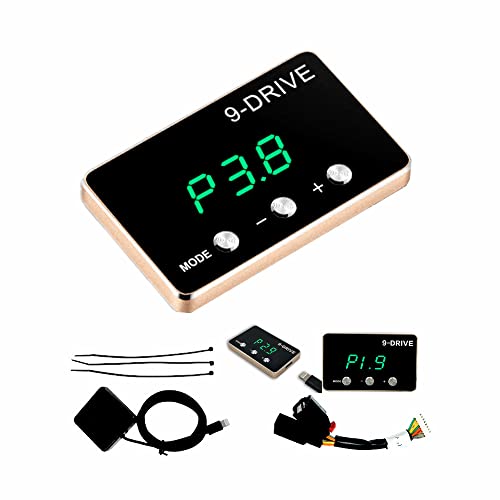Throttle Response Controller, 9 Drive Modes Smart Electronic Throttle Controller Controller Racing Accelerator for Dodge Jeep Maserati Chrysler