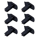 Kisangel Botones para Escalera Telescópica de Aluminio 6 Piezas Repuestos para Escalera Simple Plegable Accesorios Resistentes al Impacto y Temperatura para Elevadoras