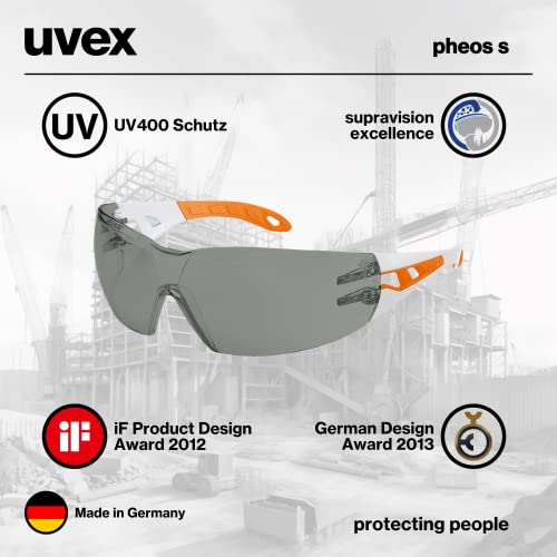 Schutzbrille für Brillenträger Uvex Pheos S Augenschutz für den Arbeitsalltag