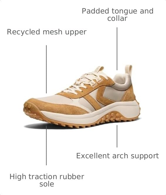 Image of KEEN Men's KS86 Comfortable Durable Retro Style Sneakers