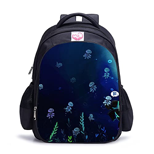 Sac à dos de travail pour étudiants et adultes à motif 3D