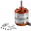 FLASH HOBBY D2836 Brushless Outrunner Motor 2~4S Helicopter RC Motor for RC Airplane Fixed-Wing Drone FPV (1500KV)