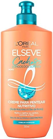 Creme para Pentear Nutritivo L'Oréal Paris Elseve Cachos Longos d...