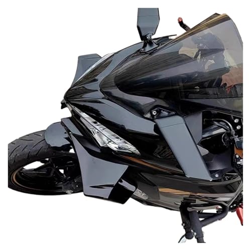 Ailerons latéraux fixes pour Kawasaki Ninja 400 2018-2023 noir mat - 3
