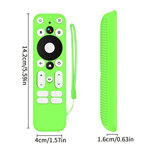 FASSME protection pour télécomman| Coque en silicone pour Android TV 4K UHD Streaming Device | Coque en silicone pour télécommanantichoc