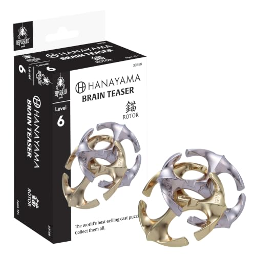 Image of UNIVERSITY GAMES CORPORATION HANAYAMA CAST Puzzle, Rotor Level 6