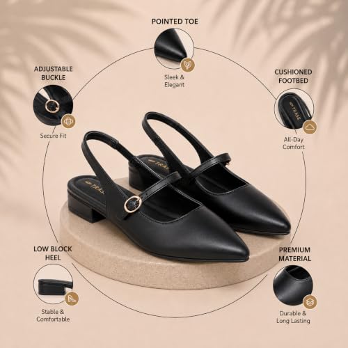 Image of TRASE Olivia Mules Sandals Stylish Footwear for Women