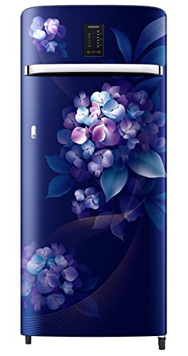 Image of Samsung 215L 3 Star Inverter Direct-Cool Single Door Digi-Touch Refrigerator Appliance (RR23C2E23HS /HL,Hydrangea Blue)