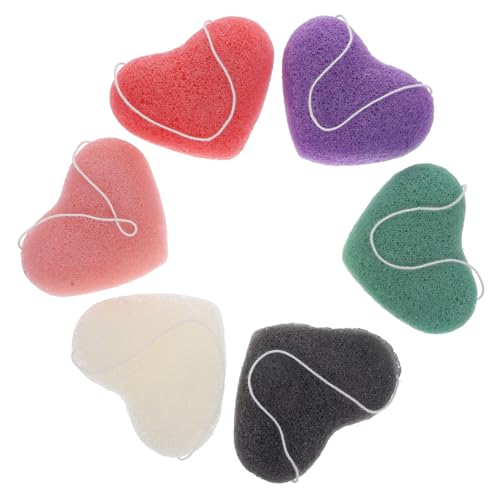 Éponges exfoliantes visage pour gommage délicat et nettoyage en profondeur du teint