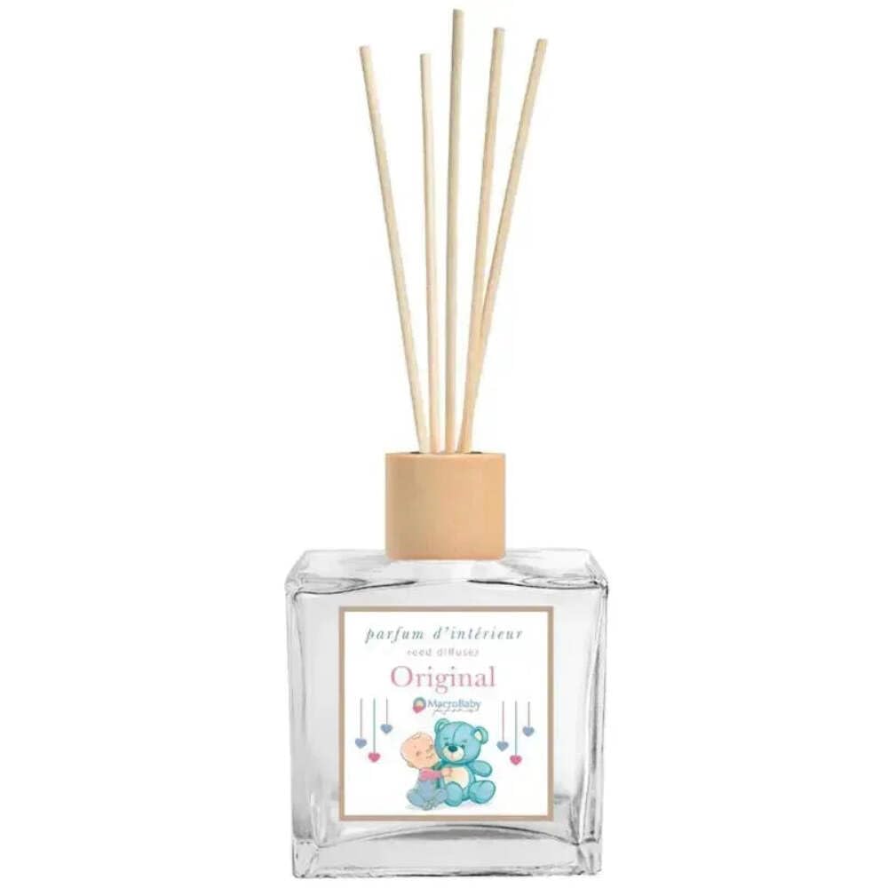 Macrobaby Air Freshener Reed Diffuser, Home Diffuser Scent | Baby Nursery Room Reed Diffuser, 200ml