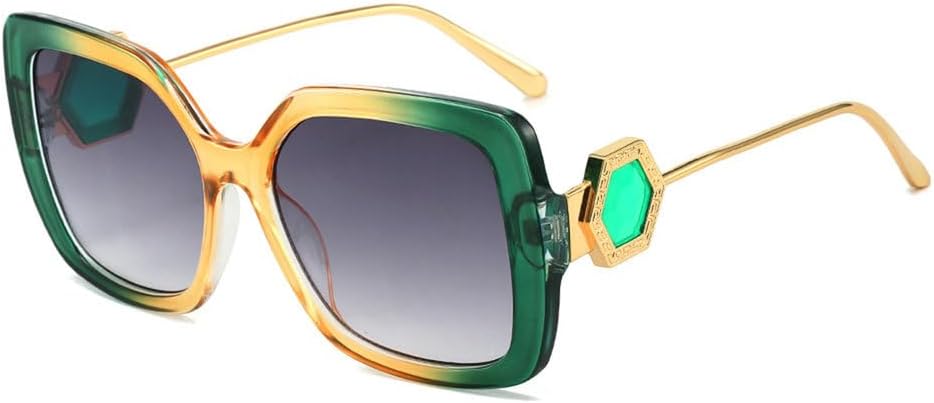 Women's Sunglasse Personalized Colorful Luxury Large Diamond Fashion Glasses Trendy Versatile Decorative Sunnies