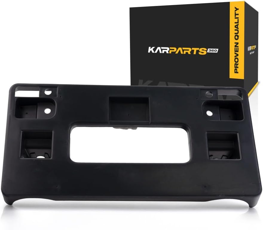 for Honda Accord License Plate Bracket 2008 2009 2010 | Front | Textured Black | Base | Sedan | HO1068112 | 71145TA0A00