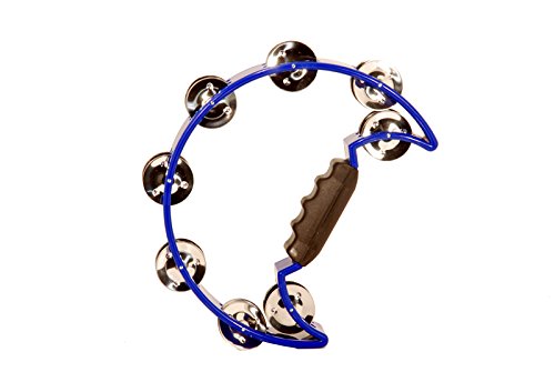 Izzo Percussion 7405 Half Moon Pandeiro - Blue