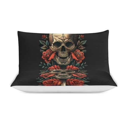 Linge de lit microfibre avec housse de couette 3D et 2 taies d'oreiller - 5